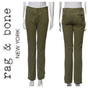 🐞Rag & Bone Straight Leg Khaki Pant Size 25x32 1/2